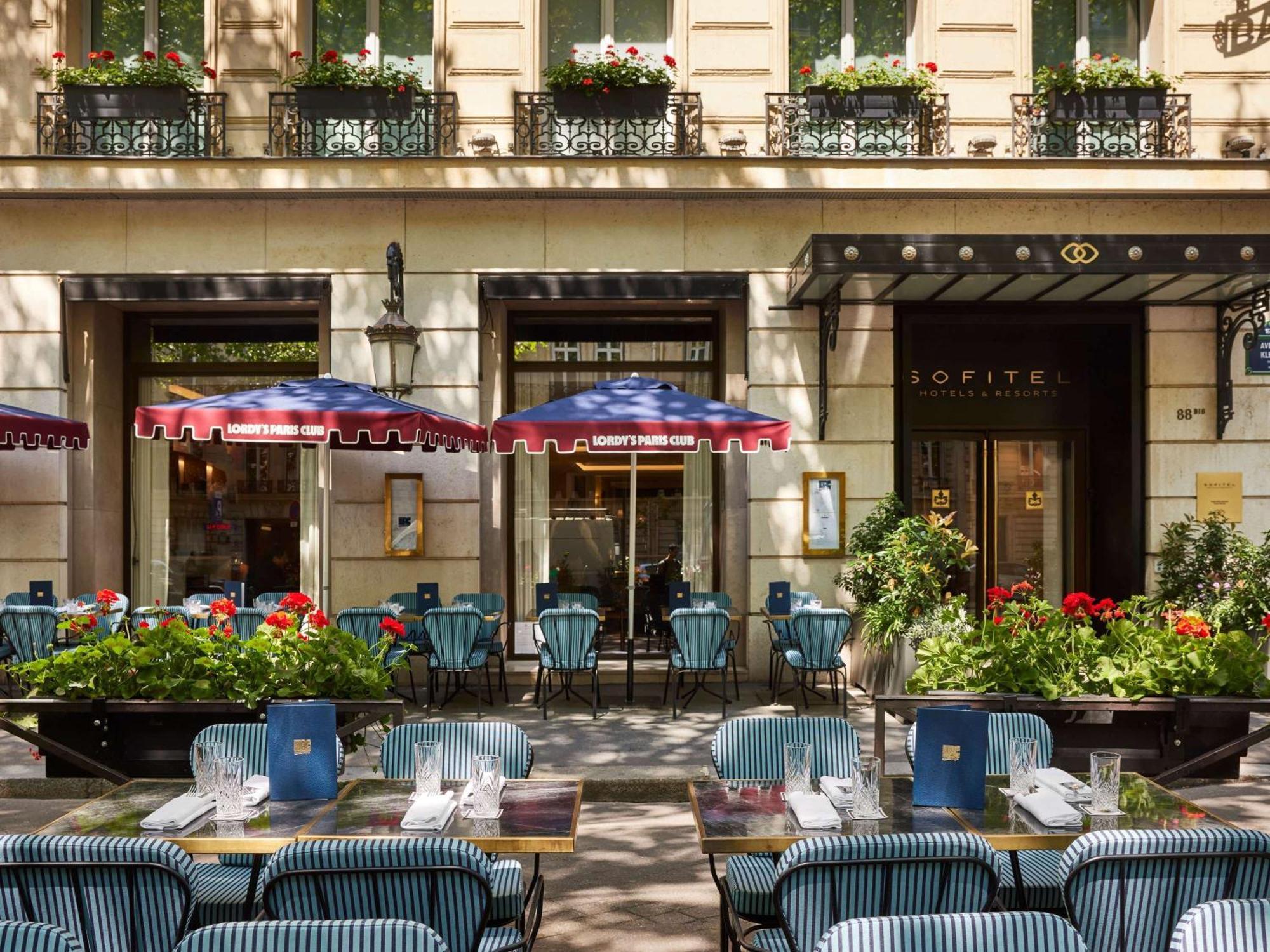 Sofitel Paris Baltimore Tour Eiffel Bagian luar foto